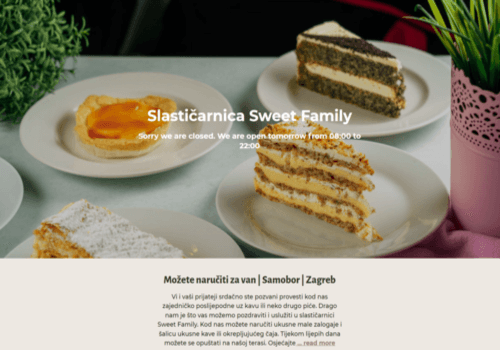 sweet family obiteljska slastičarna